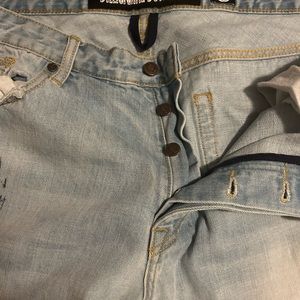 Billionaire boys club jeans with original patches size 38_34, one of a kind